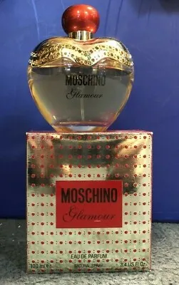 Moschino Glamour Eau De Parfum 100ml - 3.4 Fl Oz RARE - USED 20% AS PIC • $85.99