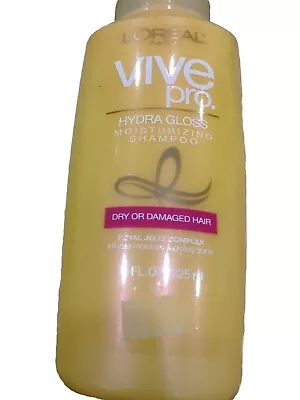  L'oreal Vive Pro Hydra Gloss Dry Or Damaged Hair Moisturizing Shampoo 11 Oz • $22.50