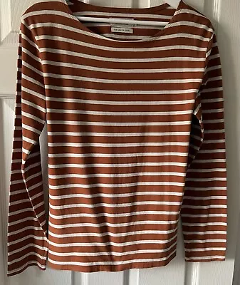 Seasalt Striped ‘ The Sailor Top’  Size 14 • £5.50