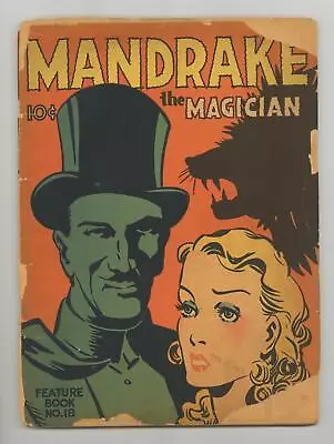 Mandrake The Magician Feature Book #18 PR 0.5 1938 • $94
