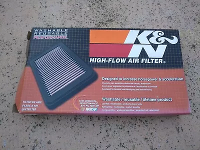 K&N 33-2001 Lifetime Air Filter Audi Volvo Ford VW 1.6 Diesel + MORE NIB • $44.97