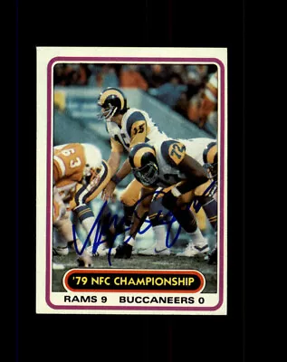 Vince Ferragamo Signed 1980 Topps Football #493 IPA IN PERSON AUTOGRAPH • $19.99