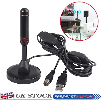 £11.39 • Buy Best Portable TV Magnetic HD Freeview Aerial DAB-T Indoor Outdoor Car House NEW
