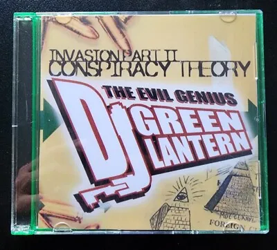 DJ Green Lantern Invasion Pt II Conspiracy Theory CD RARE OG Mixtape 2003 Eminem • $17.99