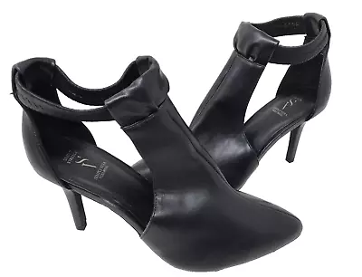 Simply Vera Women's Finch Black High Heels Ankle Boots Size:9  120G • $27.99