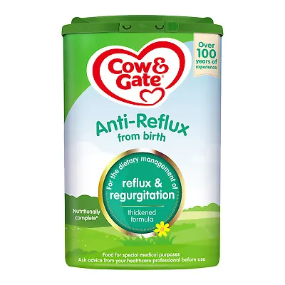Cow & Gate Anti-Reflux Baby Milk Formula Powder From Birth To 12 Months 800g • £19.50