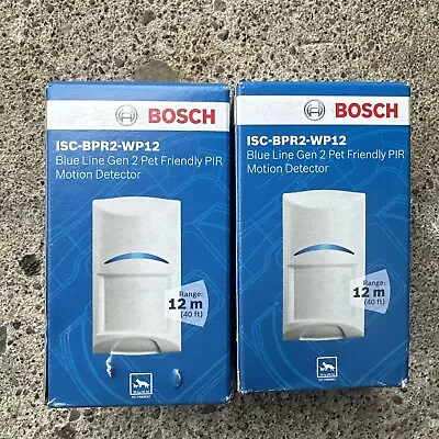 New Bosch ISC-BPR2-WP12 Wired Motion Detector. Brand New In Box. • $25