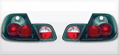 BMW E46 3-Series 99-01 2Dr Euro Style Tail Lights Black • $129.99