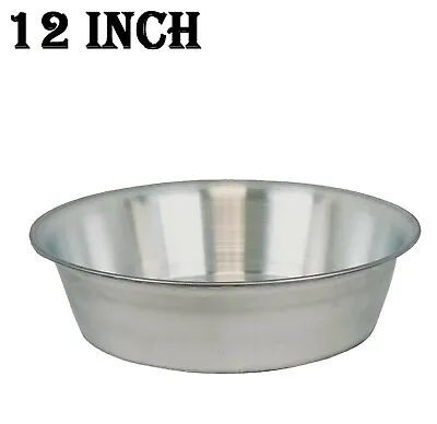 12 Inch Washbowl Mixing Food Washing Bowl Sink Basin Mixer Hand Deep Pan • £13.55
