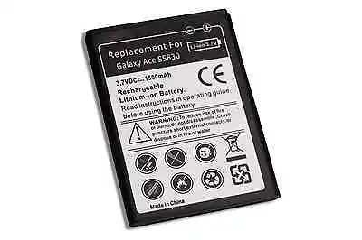 Battery For Samsung EB494358VU Accu- Galaxy Ace S5830 S5670 S5660 Battery • £7.42