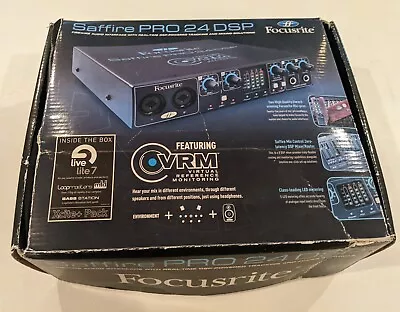 Focusrite Sapphire PRO 24 DSP - Digital Audio Interface + FireWire Cable & SWare • $50