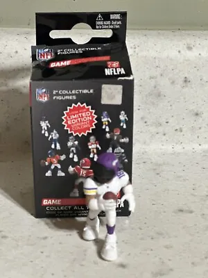 JUSTIN JEFFERSON Game Changers NFL 2 In. Mini Figure Minnesota Vikings • $13.99