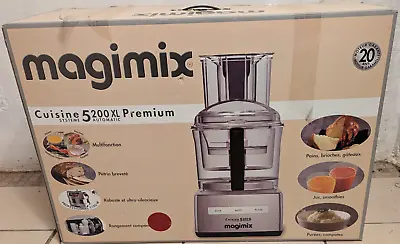 Magimix 5200XL Premium Cuisine System Food Processor In Red • £300