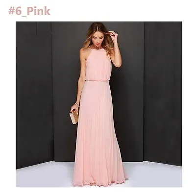 $17.48 • Buy Woman Sexy Summer Casual Elegant Chiffon Polyester Evening Dinner A-line Dress