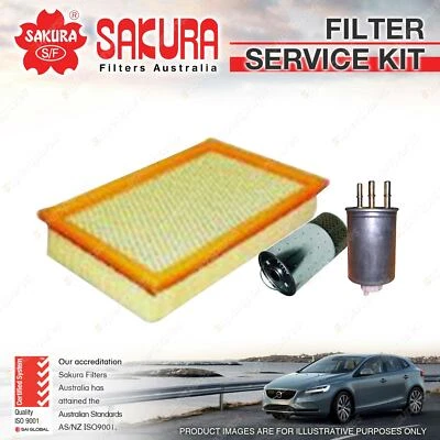 $71.06 • Buy Sakura Oil Air Fuel Filter Service Kit For Ssangyong Musso Sport 2.9L TD 04-07