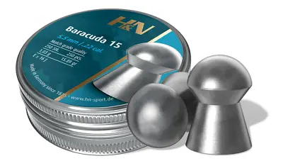 H&N Baracuda 15 .22 Accurate Air Rifle Air Gun Pellets Full Tins Or Sample Packs • £8.95