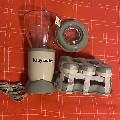 Magic Baby Bullet Blender And 6 Container’s—Excellent Condition- • $24.99