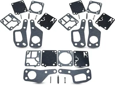 Carb Repair Kit Fit McCulloch Mini Mac 110 120 130 140 Zama RB19 M1M7 Chainsaw • $14.87