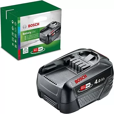 Bosch Home And Garden Battery Pack PBA 18V (battery 4.0 Ah W-C 18 Volt System. • £74.85