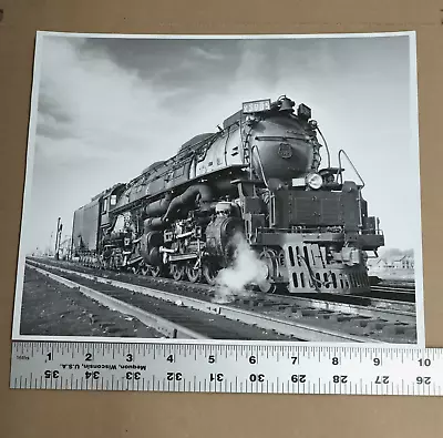 Union Pacific No. 3985 Challenger Steam Locomotive Tender Train Photo 8x10in • $20