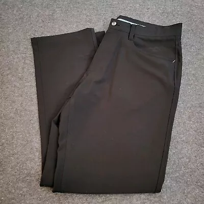FootJoy Golf Pants Mens Size 34x30 Black Performance Stretch Chinos Athletic Fit • $22.99