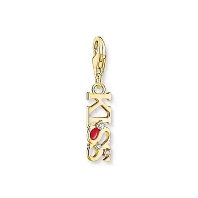 Genuine THOMAS SABO KISS Charm Pendant Gold • $99