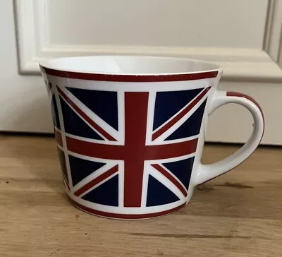 Large Union Jack Coffee Mug 350ml UK Great British Flag VGC • £5