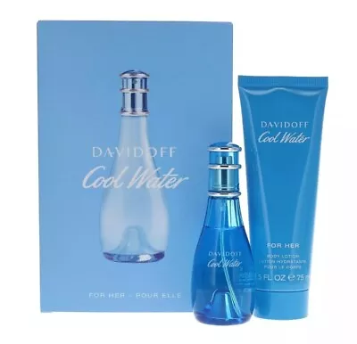Davidoff Cool Water Woman Gift Set • Woman Perfume Set • £23