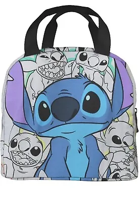 Lilo And Stitch Lunch Box Bags Insulated Picnic Cooler Bag Lunch Tote Ice Box • $9.99