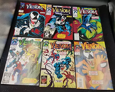 Venom Lethal Protector Full Set 1-6 Marvel Comics 1992 Raw • $100