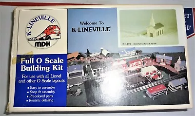 K-lineville Full 0 Scale K-4110 Church Building Kit Used • $5