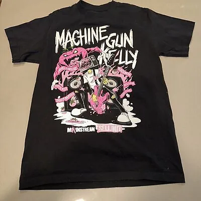 Machine Gun Kelly MGK Mainstream Sellout Heavy Cotton Black Unisex Shirt PK634 • $16.75