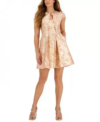 New $188 Vince Camuto  Women's Short Short Sleeve Fit & Flare Dress A4155 • $34.99