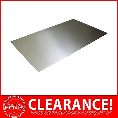 £9.99 • Buy CLEARANCE 0.5mm Mild Steel Sheet Metal Plate 500 X 250mm Sheet UK Made BARGAIN