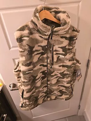 EHG Elite Berber Fleece Lined Camo Hunting Vest (MO Break Up Country 2XL) • $50