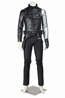 Captain America 2 Winter Soldier Full Set Outfits Costume Cosplay Halloween • $561.17