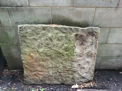 1 Large Reclaimed York Stone Flag Slab Paving Mill Door Step Drive Path Hearth M • £55