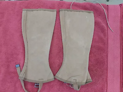 Vintage WW2 Era US Army Canvas Legging Boot Covers • $19.99