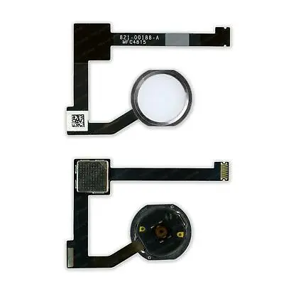 For IPad Pro 12.9  2015 / IPad Mini 4 OEM Home Button Flex Cable Silver White • £3.89