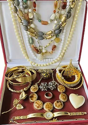 Vintage Estate Costume Jewelry Lot! MONET TRIFARI And More! • $49.99