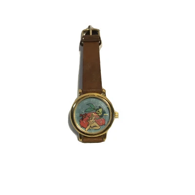 $25 • Buy LITTLE MERMAID, Timex 3D Ariel FlounderSebastian KIDS Character Watch NewBattery