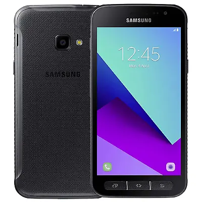 Samsung Galaxy XCover 4 Black 16GB SIM 4G NFC Unlocked Android Smartphone Black • £39.99