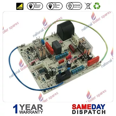 Ideal Mexico Super 4 Cf 40 50 60 70 80 100  Boiler Replacement Pcb (25b) 079716 • £65.89