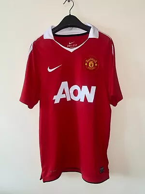 MANCHESTER UNITED 2010 2011 ORIGINAL FOOTBALL SOCCER JERSEY SHIRT Era GIGGS SZ S • $29.99