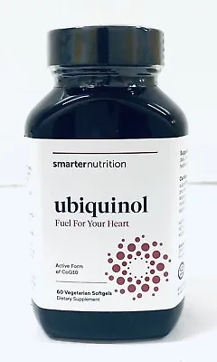 Smarter Nutrition Ubiquinol Active CoQ10 Supplements - 1 Month Supply 30 Count • £12