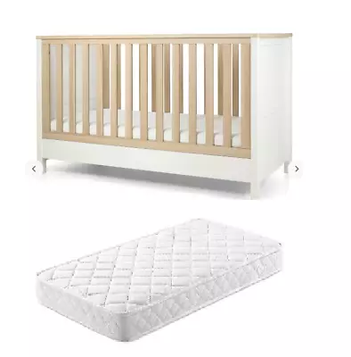 TODDLER COT BED MATTRESS ONLY FOR MAMAS & PAPAS 400 140 X 70 X 10cm • £29.99