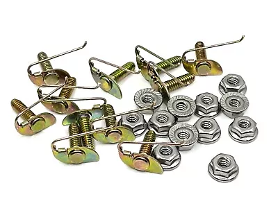 $13.50 • Buy Door Fender Vinyl Trim Clips & Nuts For 1/2  - 5/8  Wide Moulding 12 Pcs F Ssfl