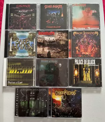 Mike (Michael) Vescera (ex-Loudness Ex-Yngwie Malmsteen Obsession) - 11 Titles • $161.50