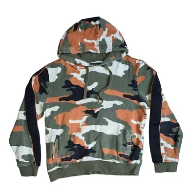 Camouflage Knit Hoodie By Be Spoke Hip-Hop Biggie Los Angeles Men's Size MEDIUM • $18