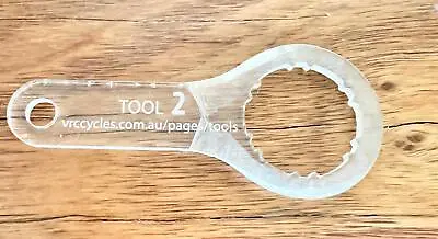 Pedal Cap Removal Tool Tool # 2 = KKT LMX  Clear Perspex - Old School Bmx • $6.60